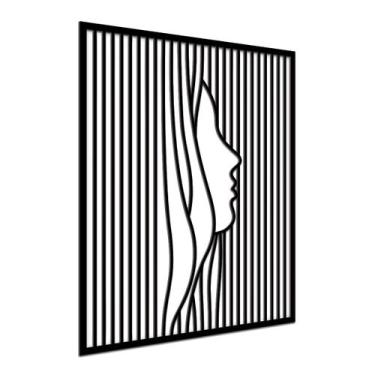 Imagem de Quadro Decorativo Com Alto Relevo Mdf 27X22Cm - JABB