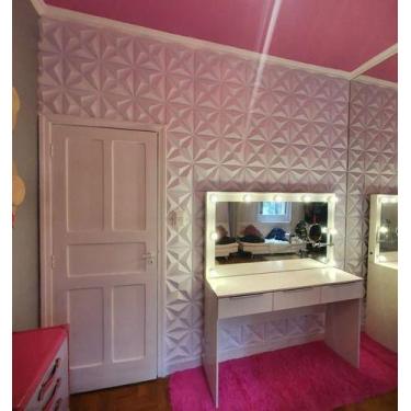 Imagem de Revestimento 3d Parede Sala Mini Estrelar Externa Decorativo - CASA3D 