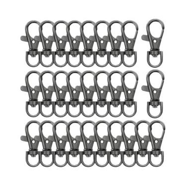 Imagem de Ganchos Para Chaveiros DIY, Fechos Giratórios Tipo Lagosta Para Chavei