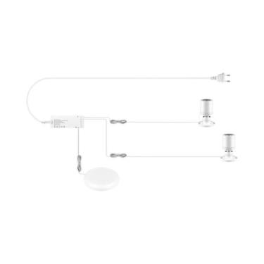 Imagem de Luz LED Para Armário 12V Com Dimmer Touch, 20mm De Penetração, 3W, Luz