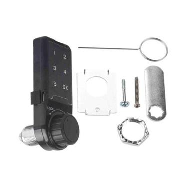 Imagem de Fechadura Digital Com Teclado Touch Para Armário, Acesso Por Cartão RF