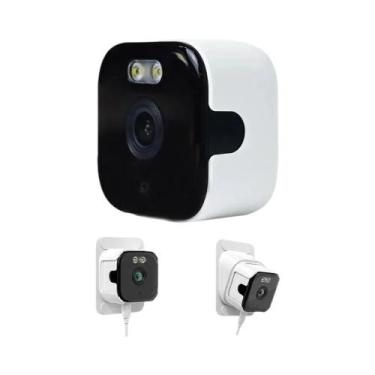 Imagem de Câmera IP Interna 5MP Com WiFi 5GHz, Visão Noturna Colorida, Detecção 