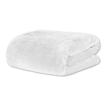 Imagem de Cobertor Manta Casal Blanket Branco Kacyumara