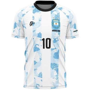 Imagem de Camiseta Filtro UV Argentina Copa Torcedor-Masculino