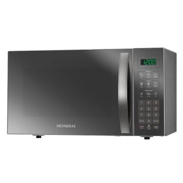 Imagem de Micro-ondas Mondial 34L MO-02-34-E Cinza Espelhado 220V