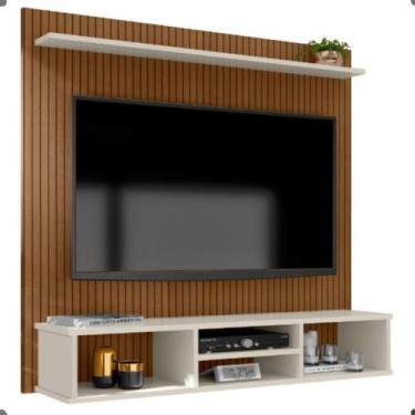 Imagem de Painel Ripado Everest Para Tv Até 50 Polegadas 120cm - Amélia Móveis, 