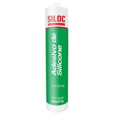 Imagem de Borracha de Silicone Neutro, Incolor, 274g / 280 ml, Siloc OstenVonder