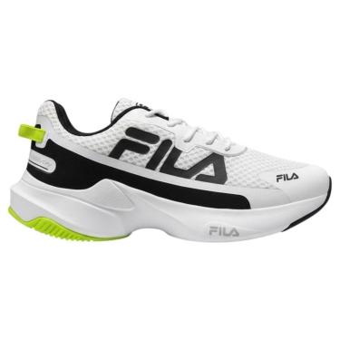 Imagem de Tênis Fila Recovery Masculino Branco e Preto-Masculino