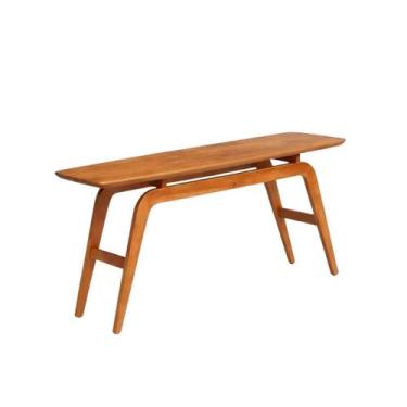 Imagem de Aparador para Sala Design Moderno 160cm em Madeira Maciça Mel Jamba - 