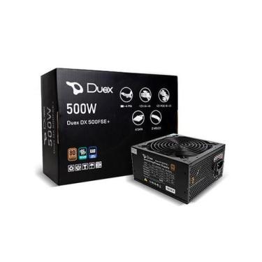Imagem de Fonte Duex 500W - DX 500FSE+, 80Plus Bronze - PFC Ativo