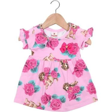 Imagem de Vestido Brandili Menina Rosa Tamanho 17 - bee