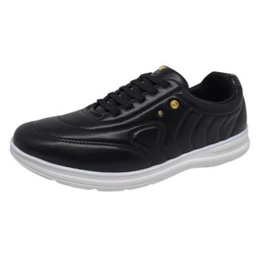 Imagem de Tênis Feminino Casual Flatform Conforto Slip On Comfortflex, Preto, 35