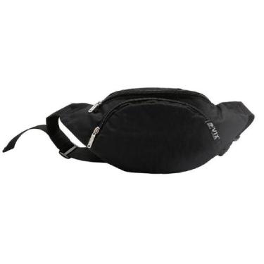 Imagem de Pochete Preta em Pvc Republic Vix Adulto Unissex - Ref 81426, UNICO, P