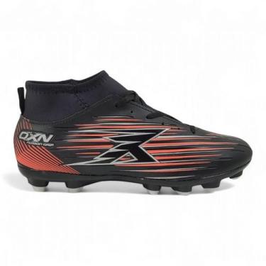 Imagem de Chuteira Campo Botinha OXN Fusion Grip 5 Neo Pro Pvc Masculino Adulto 