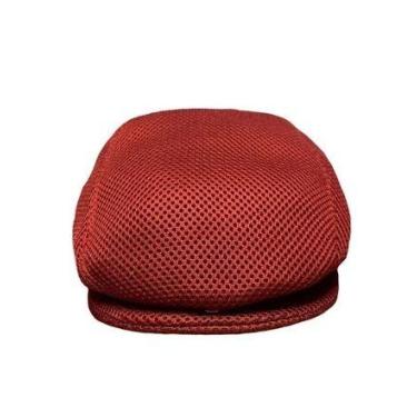 Imagem de Boné Boina Masculina Unissex Adulto de Rede Leve Forrada, Vermelho