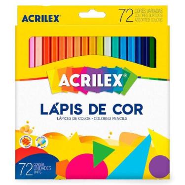 Imagem de Lápis de Cor Acrilex - 72 cores