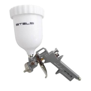 Imagem de Pistola de Pintura Tipo Gravidade Tanque Alto 600ml - Stels