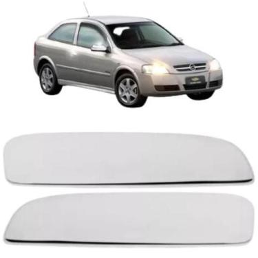 Imagem de Aplique Cromado Para Maçaneta Astra Zafira 2 Portas - SerAuto 