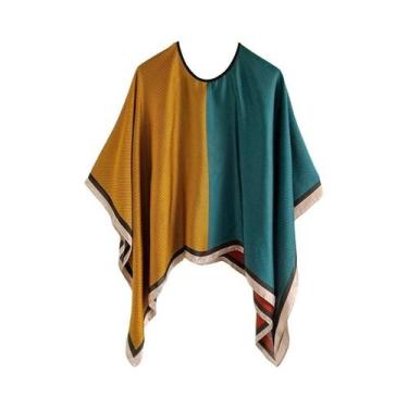 Imagem de Xale De Seda Quadrado De 110cm Para O Verão, Moda Feminina, Estampa, P