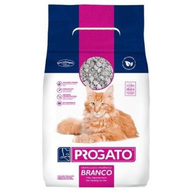 Imagem de Areia Higiênica Progato Granulado Tradicional Branco para Gatos 1,8kg