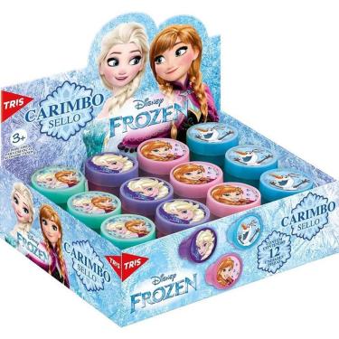 Imagem de Carimbo Pedagógico Summit Frozen 4 Modelos Sortidos Caixa com 12 Unidades