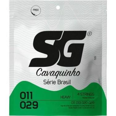 Imagem de Encordoamento Para Cavaco Pesada Com Bolinha SG