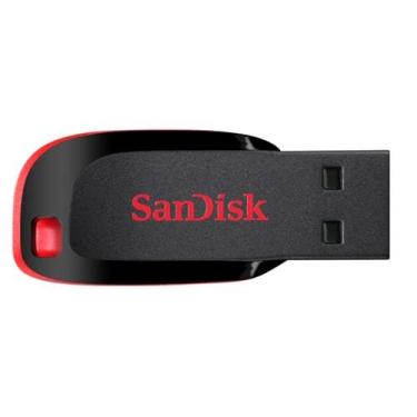 Imagem de Pen Drive SanDisk Cruzer Blade 64GB USB 2.0