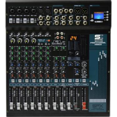 Imagem de Mesa de Som 12 Canais Com BT, EFX, USB MGX12 USB - Soundcast