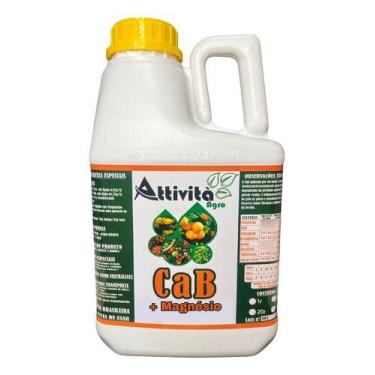 Imagem de Fertilizante Cab + Mg Cálcio, Boro, Magnésio - 5 Litros - Attivita