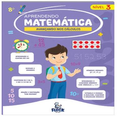 Imagem de Aprendendo matemática: nível 3 - BLU EDITORA