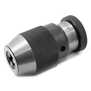 Imagem de WEN DPA167H Mandril de pressão sem chave JT33 resistente com capacidade de 1/64 a 5/8 polegadas