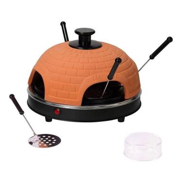 Imagem de Mini Forno Eletrico De Pizza Portatil 127v - 4 Bocas