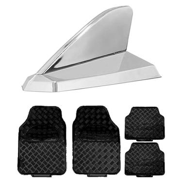Imagem de Antena Dec Shark Crom Tapete Prt Fiat Coupe