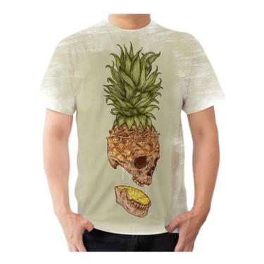 Imagem de Camisa Camiseta Personalizada Abacaxi Cavera Estilosa - Estilo Kraken