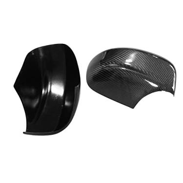 Imagem de FINMOKAL Tampa Do Espelho Retrovisor Lateral Do Carro Em Fibra De Carbono Para Nissan Gt-R R35 2008-2020 Preto, Fibra De Carbono