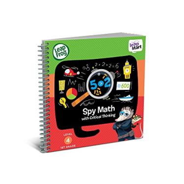 Imagem de LeapFrog LeapStart 1st Grade Activity Book: Spy Math & Critical Thinking, 5 years to 7 years