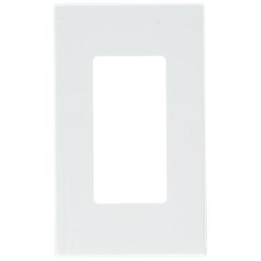 Imagem de Leviton L92-80301-0SW Decora placa de parede sem parafusos 1 entrada, branca