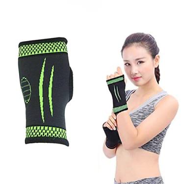 Imagem de Munhequeira Com Detalhe Verde E Polegar NO:9719R