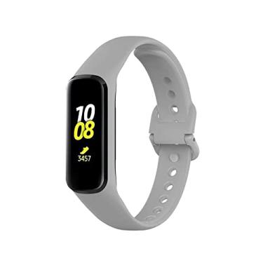 Imagem de Pulseira de Silicone marca 123smart compativel com Galaxy Fit2 SM-R220 Fit 2 R220