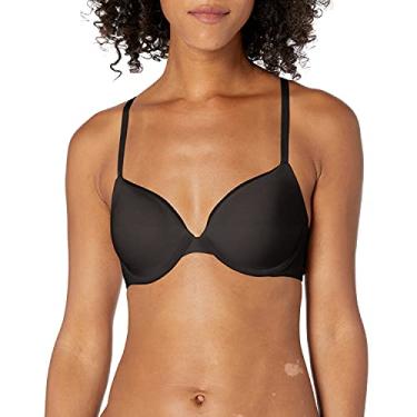 Imagem de Calvin Klein Sutiã feminino com alça conversível e levemente forrado Demi, Black, 38C