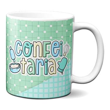 Imagem de Caneca Confeiteiro Profissão Confeitaria Presente Criativo (Branca)
