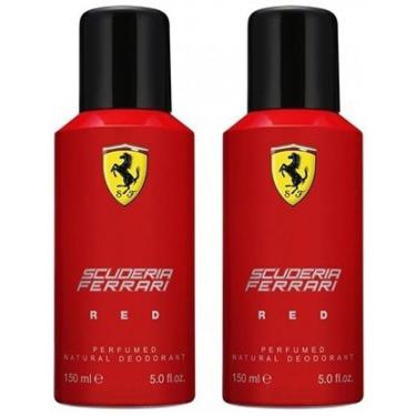 COMBO 2 DESODORANTES MASCULINO FERRARI SCUDERIA RED