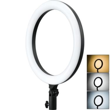 Imagem de Iluminador Circular LED Godox LR120 12" / 30cm Ring-Light 10W Bi-Color (Preto)