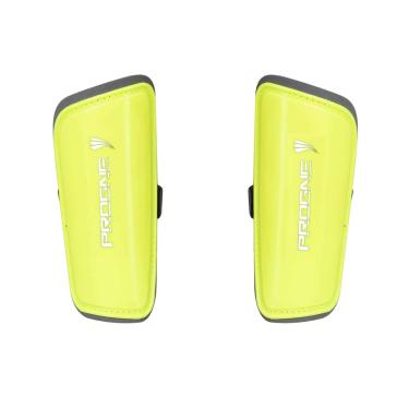 Imagem de Caneleira Futebol Futsal Moccus Sem Tornozeleira - Hotstamping - Amarelo Neon - Acima 12 anos - Par