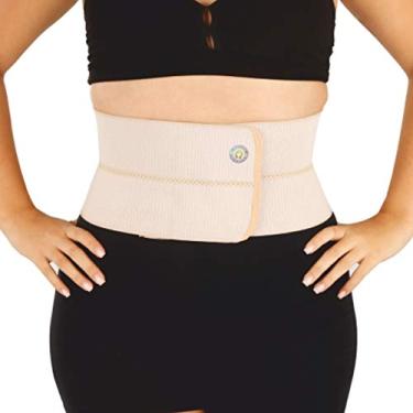 Imagem de Faixa Abdominal com Dois Painéis, Ortho Pauher, Bege, Extra Grande