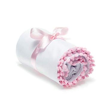Imagem de Manta Moleton Ultra Macia Bolinha Rosa, Momis Petit, rosa, Único
