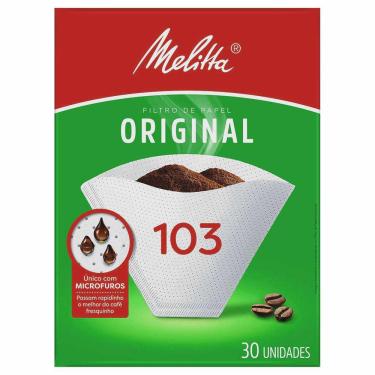Imagem de Filtro de Papel 103 p/ Café com Microfuros Melitta 30un