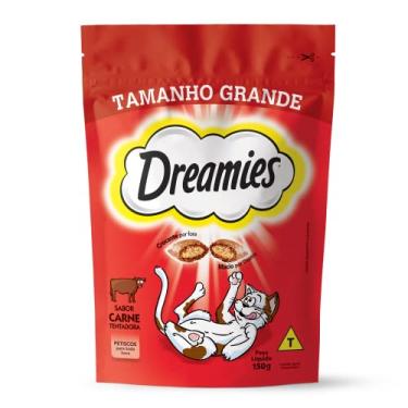 Imagem de Dreamies Petisco Carne Tentadora Gatos Adultos 150G