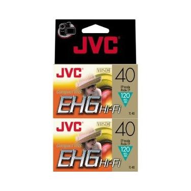 Imagem de JVC Fitas VHS-C (TC40EHGDU2) (TC40EHGDU2)
