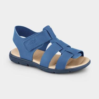 Imagem de Papete Infantil Bibi Basic Sandals Mini Azul Lunar 1101189 - Calçados